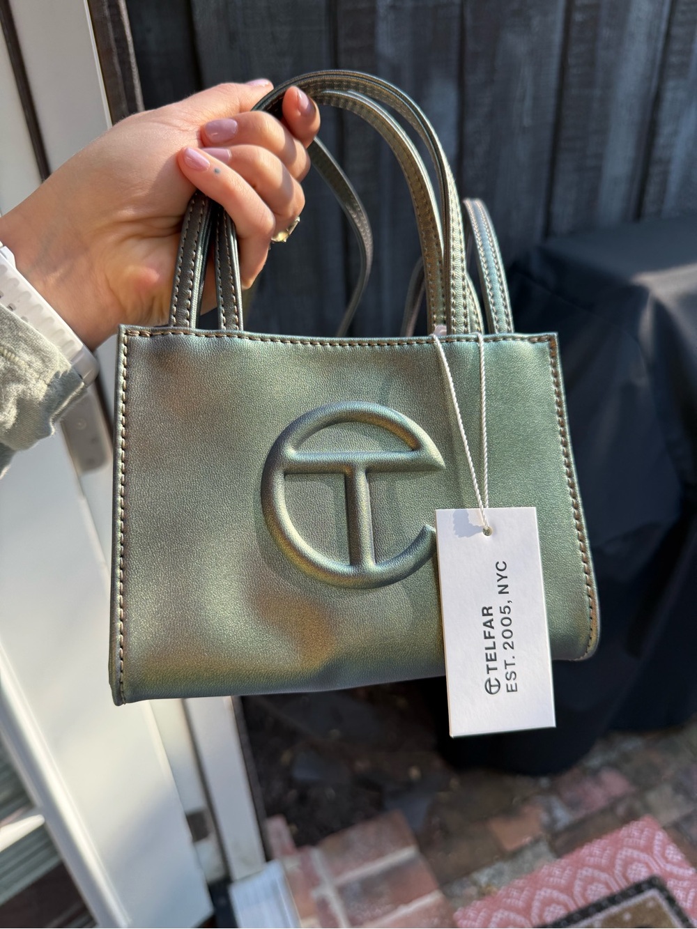 Telfar | Small Shopping Bag — Acid